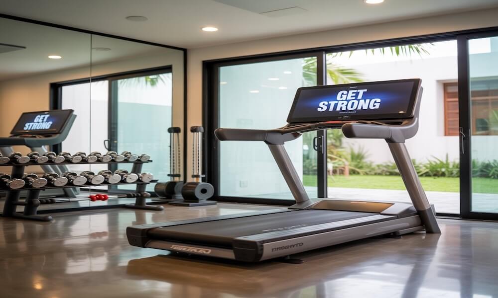 Home Gym Custom Home
