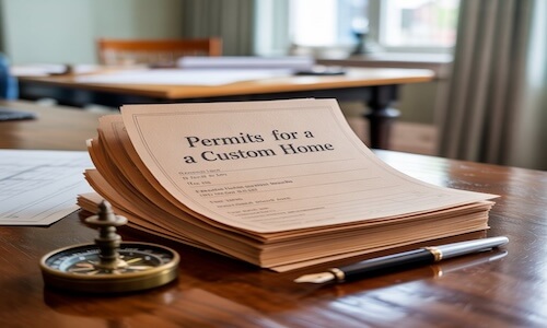 custom home zoning and permits
